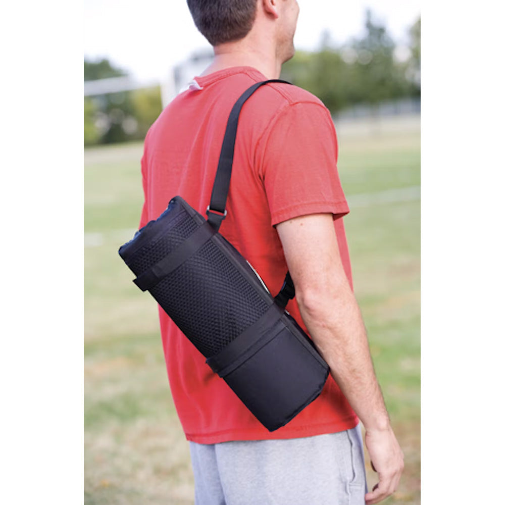 Coleman Stadium Seat - Black - Portable Comfort Cushion for Sports Events and Concerts