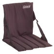 Coleman Stadium Seat - Black - Portable Comfort Cushion for Sports Events and Concerts