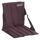 Coleman Stadium Seat - Black - Portable Comfort Cushion for Sports Events and Concerts