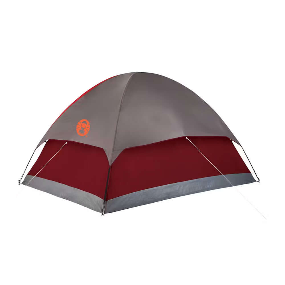 Coleman 4-Person Flatwoods II Lightweight Dome Camping Tent - Red - 2207389