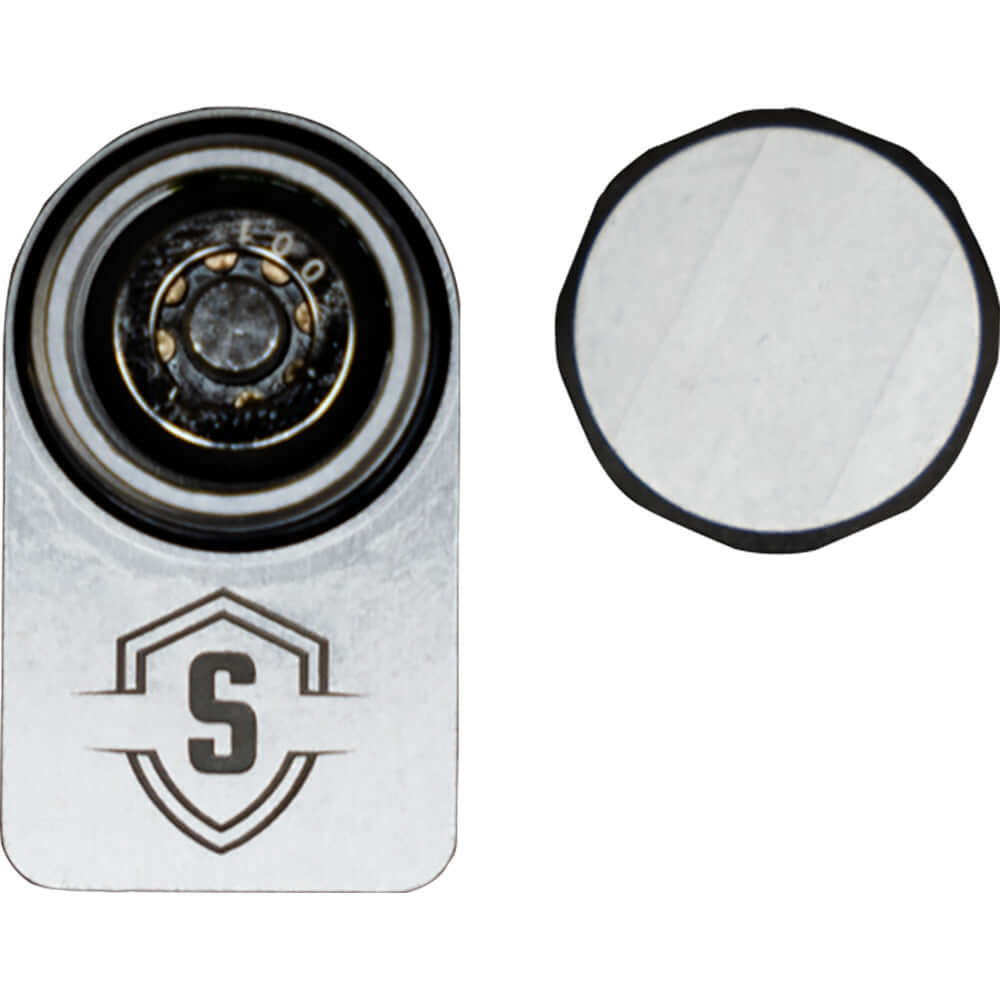 Secure Outdoors Elite Lock - Single - Power-Pole PV - Silver - SO-EL-S-PV-SV
