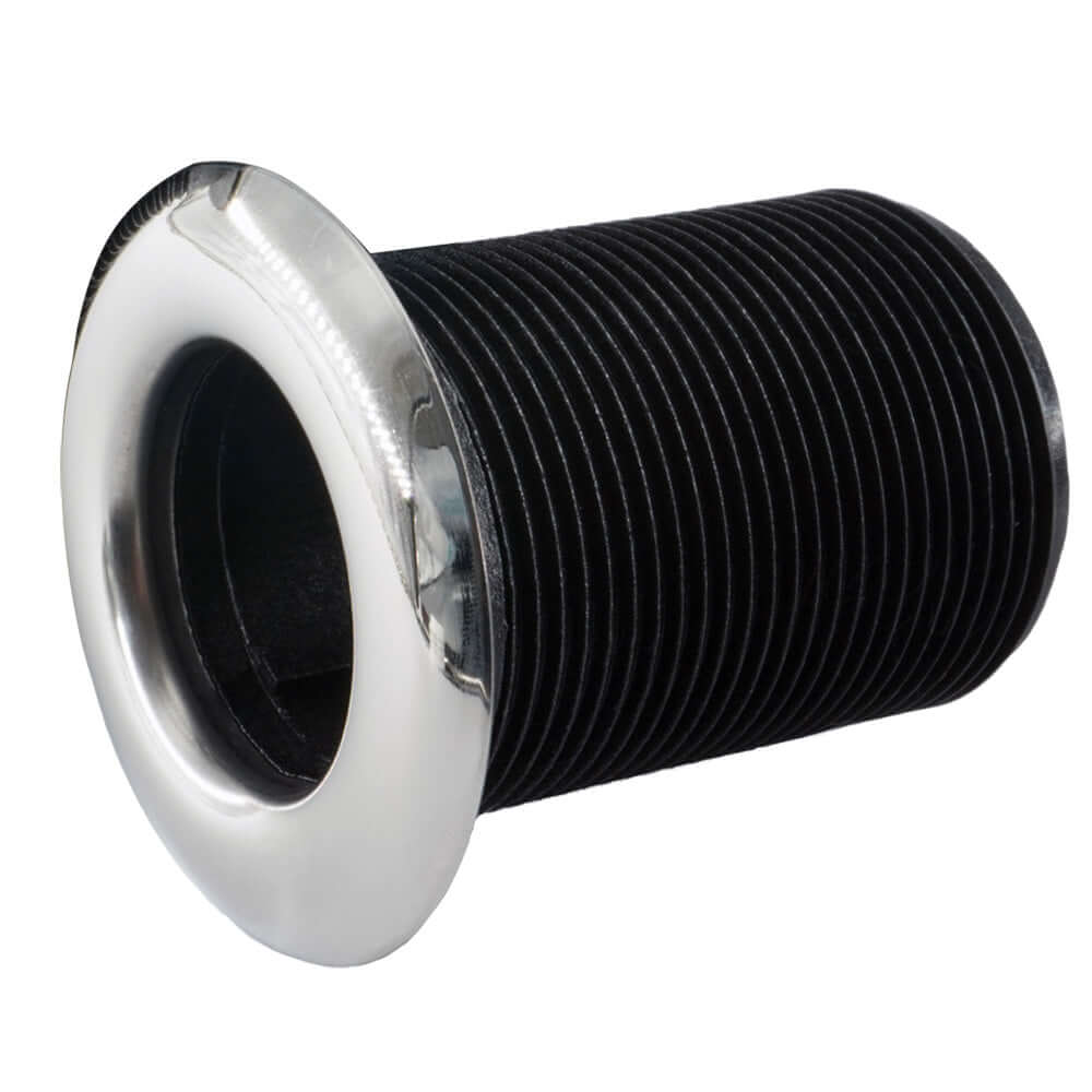 Forespar Pro Series Valve Stainless Steel Capped Thru-Hull Fits 1/2"-3/4" - 930001SS