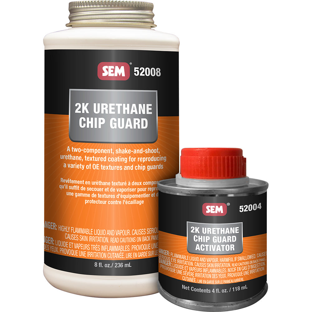 SEM 52000 2K Urethane Chip Guard Kit - Textured OE-Style Coating for Automotive Protection