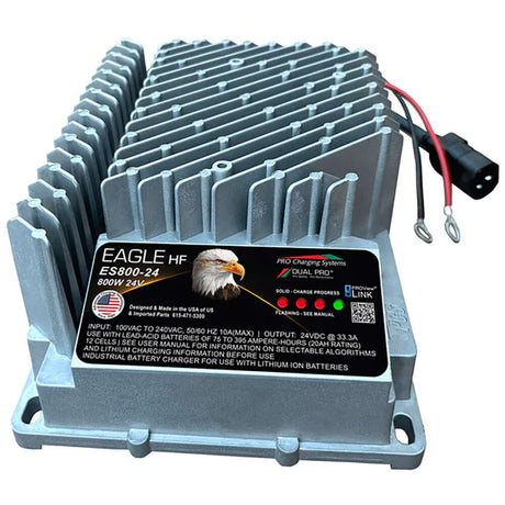Dual Pro HF Eagle ES800 Series 24V Single Lithium Charger - ES0800-24V003