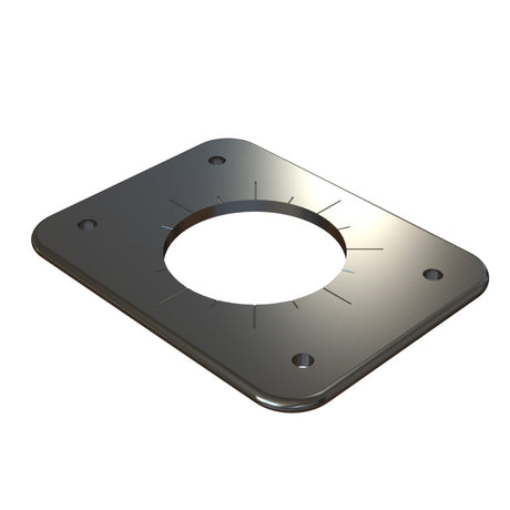 TACO Marine Grand Slam 300 Universal Backing Plate Pair for GS-300 & GS-390 Outrigger Mounts - BP-0300BSY-1