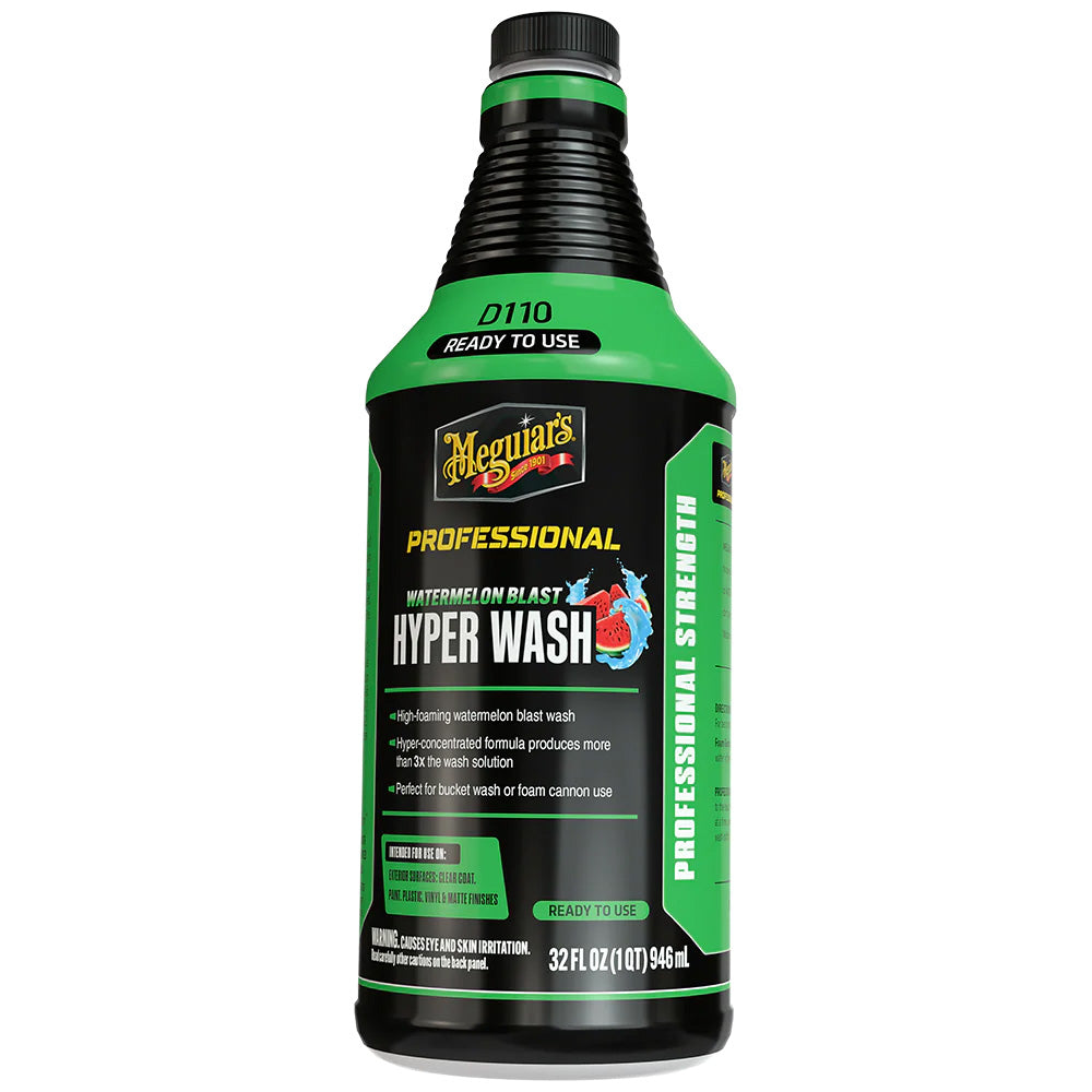 Meguiar's Professional Watermelon Blast Hyper Wash - 32oz Car Wash Shampoo
