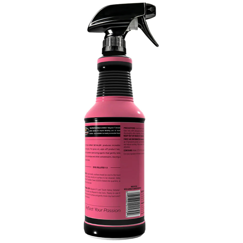 Meguiar's Last Touch Spray Detailer 32oz - Quick Car Detailing Spray for Shine and Protection