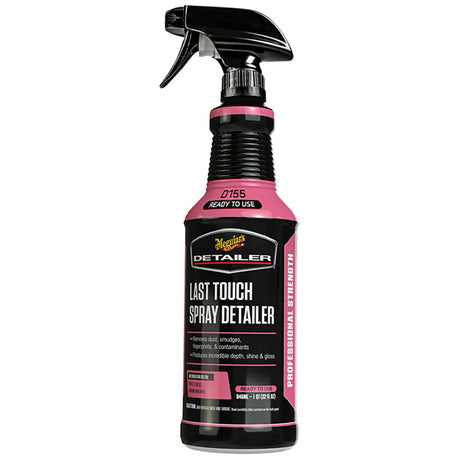 Meguiar's Last Touch Spray Detailer 32oz - Quick Car Detailing Spray for Shine and Protection