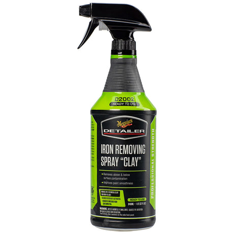 Meguiar's Iron Removing Spray Clay 32oz * Effective Automotive Contaminant Removal