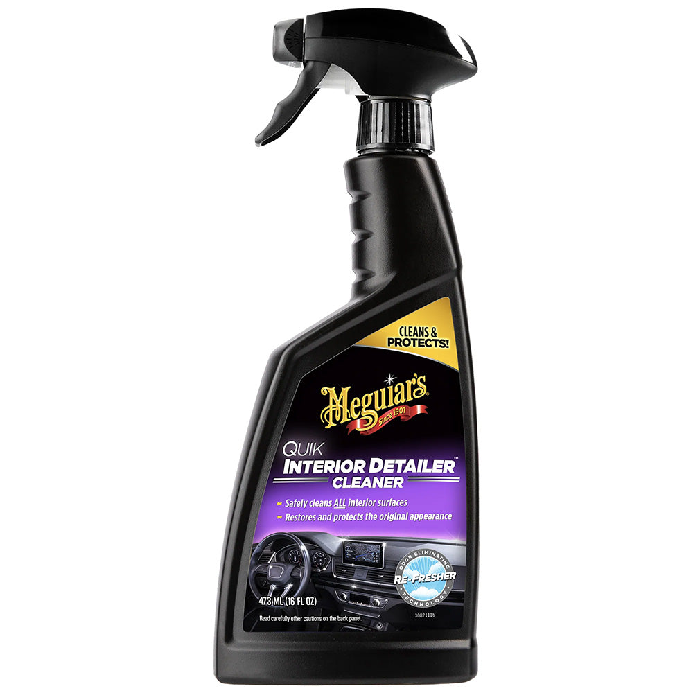 Meguiar's Quik Interior Detailer - 16oz for Safe and Quick Interior Cleaning
