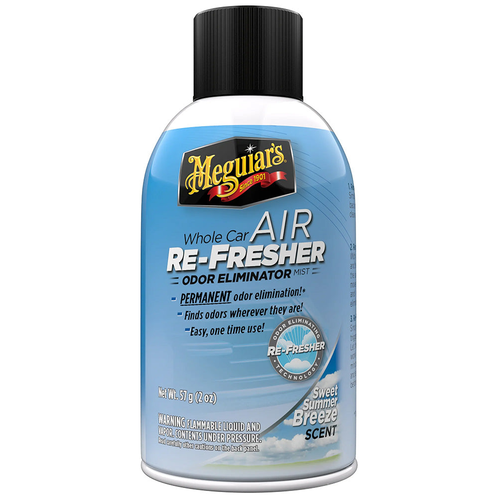 Meguiar's Whole Car Air Refresher Odor Eliminator * Summer Breeze Scent