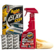 Meguiar's Smooth Surface Clay Kit G191700 for Paint Decontamination and Finishing