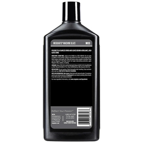 Meguiar's Professional Machine Glaze - 16oz for Restoring Gloss and Shine