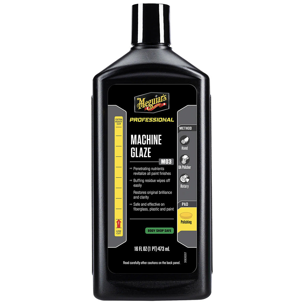 Meguiar's Professional Machine Glaze - 16oz for Restoring Gloss and Shine