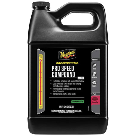 Meguiar's Pro Speed Compound - 1 Gallon for Professional Detailing and Body Shops