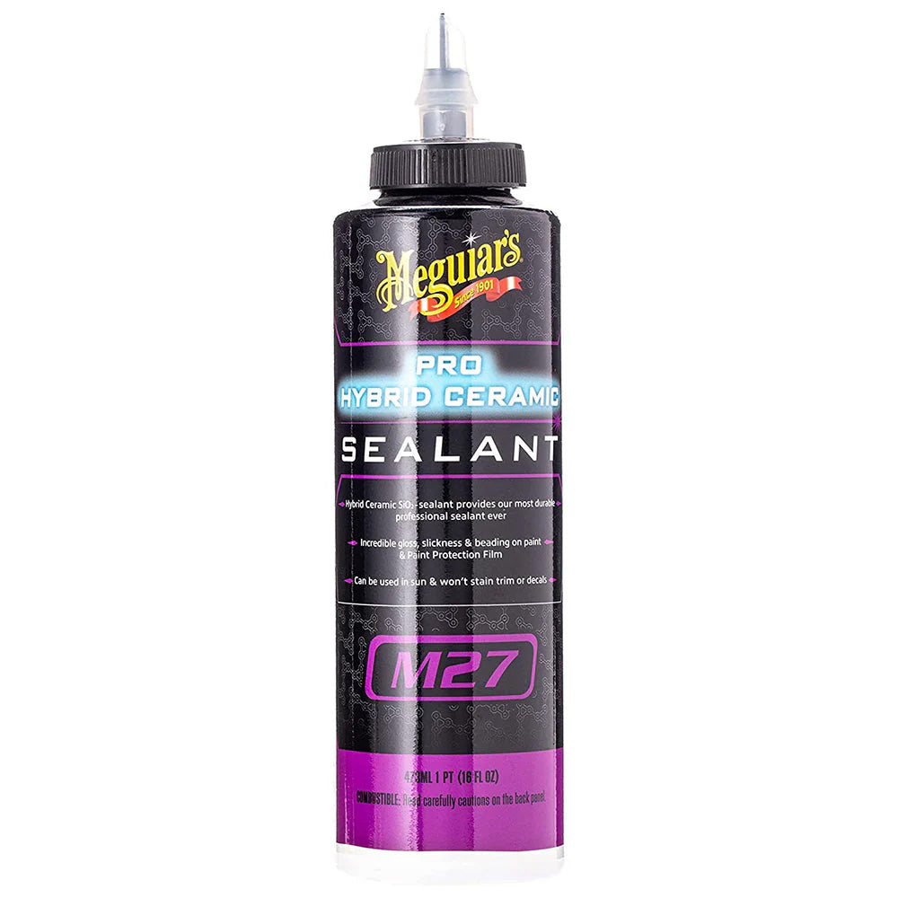 Meguiar's PRO Hybrid Ceramic Sealant 16oz - Advanced SiO2 Technology for Durable Gloss and Protection