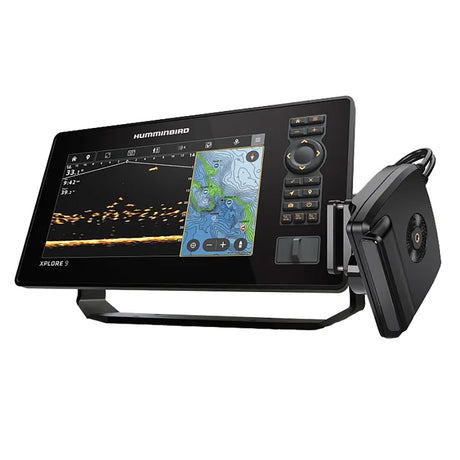 Humminbird Ice Xplore 9-Inch Mega Live 2 Bundle for Ice Fishing with Real-Time Sonar Imaging - 412340-1