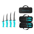Toadfish Fixed Filet Knife Set - 4 Knives - 5, 6, 7 & 8 Fixed Knives - 1175