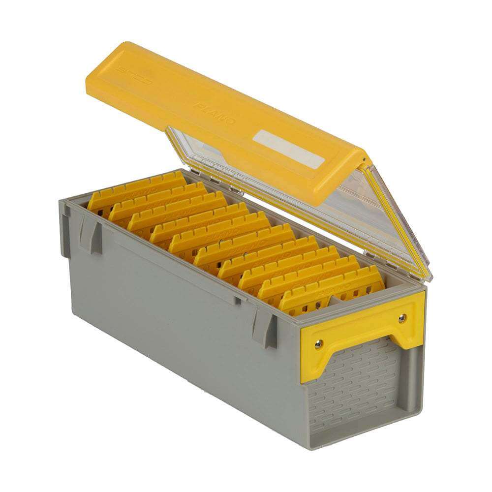 Plano EDGE Short Hang Box for storing and protecting up to 40 shorter crankbaits with rust prevention and waterproof seal