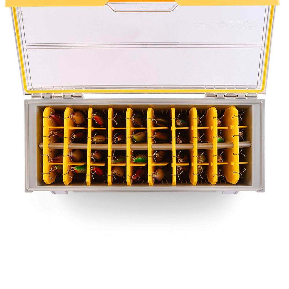 Plano EDGE Short Hang Box waterproof tackle storage for shorter crankbaits with rust-preventive technology