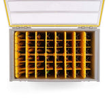 Plano EDGE Deep Hang Box waterproof tackle storage with Rustrictor rust prevention and clear lid for crankbaits