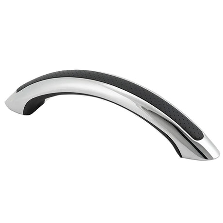 Whitecap 9" Stainless Steel Grab Handle with UV-Resistant Black Vinyl Inlay - S-7104