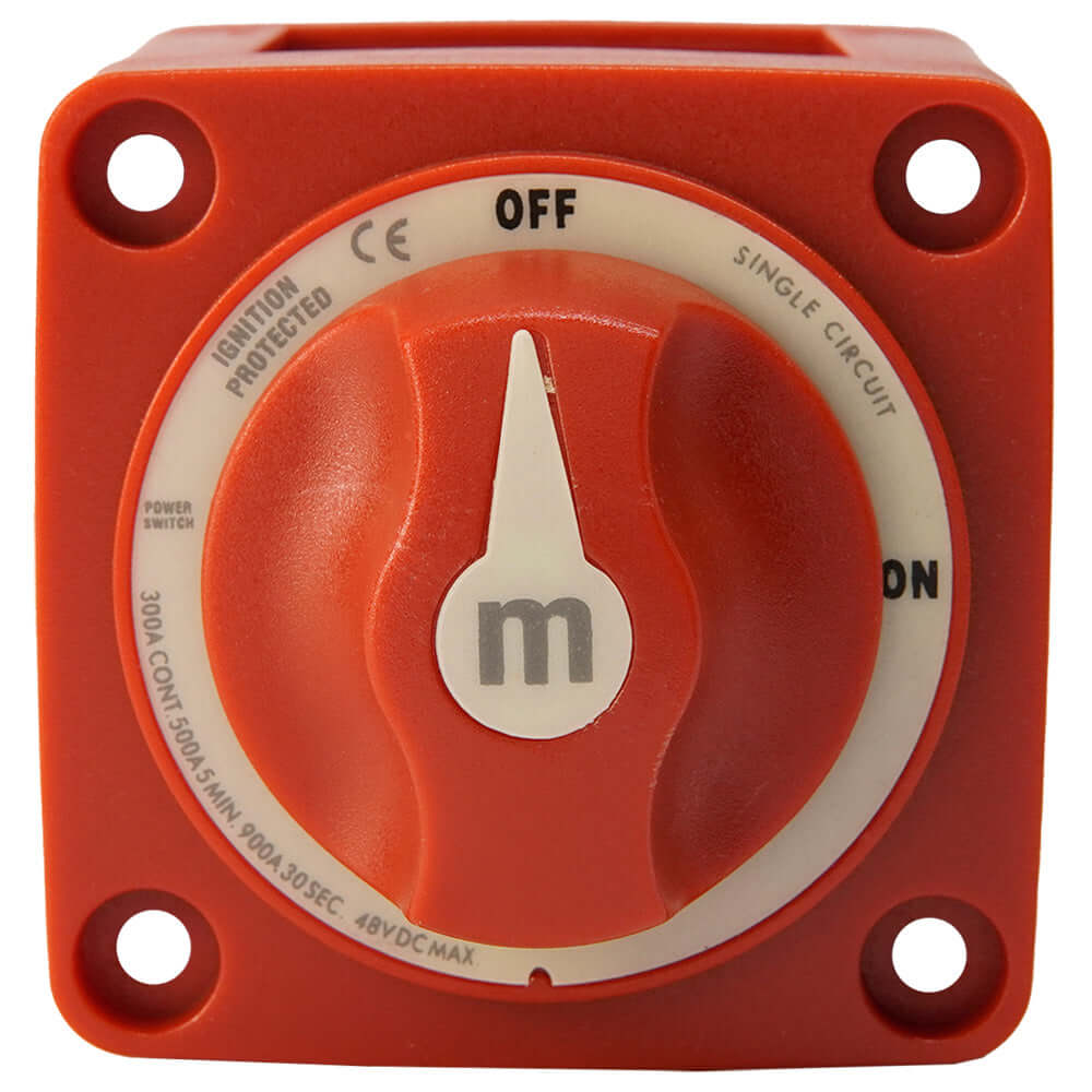 Egis M-Series 300A Battery Switch Off/On Knob Actuator - 2306