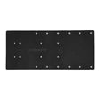 Sea Brackets 18" Straight Trolling Motor Plate - Black - SEA2324-BLK