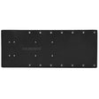 Sea Brackets 20" Straight Trolling Motor Plate - Black - SEA2325-BLK