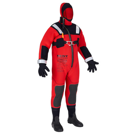 Kent Sporting Goods Adult Universal Ice Rescue Suit - Orange with High Visibility and Durable Features - 153902-200-004-25