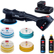 RUPES BigFoot HLR21 iBrid Cordless & Corded Random Orbital Polisher Basic Kit - HLR21/CB2/BAS