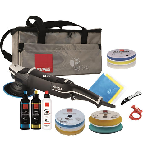 RUPES BigFoot LHR21 Mark V Random Orbital Polisher Complete Kit - LHR21V/US/CMP
