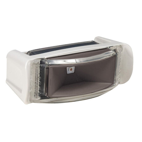 Lumitec Contour Inset Navigation Light - Starboard Green with White Housing Part 101837 - 101837