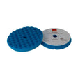RUPES Velcro Waffle Coarse Polishing Foam Pad for Rotary Polishers 7.1 inches - Blue - 9.WF180H