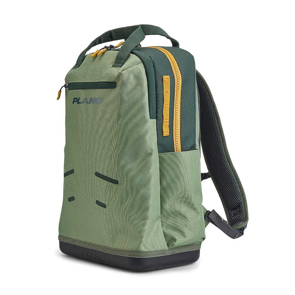 Plano Weekend Tackle Backpack Moss with Waterproof Base and Organized Storage