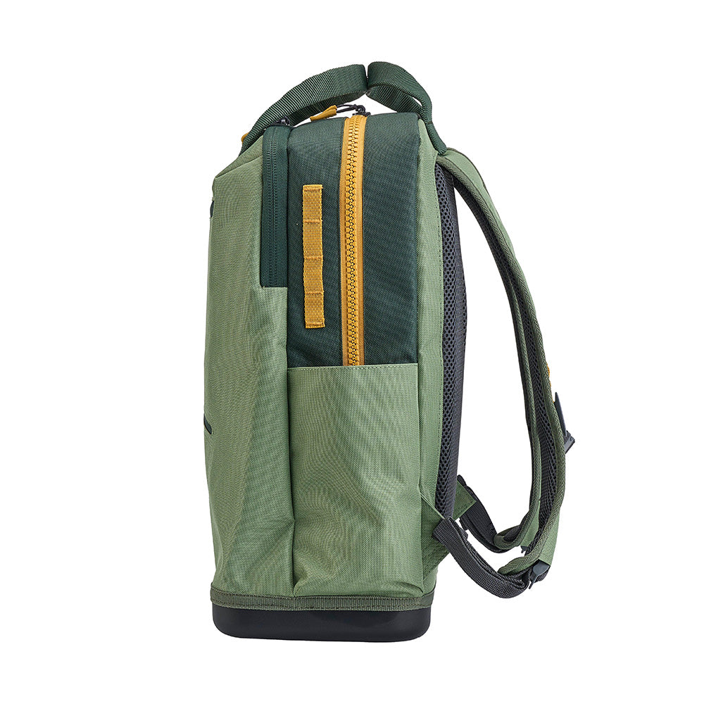 Plano Weekend Tackle Backpack Moss with Waterproof Base and Organized Storage
