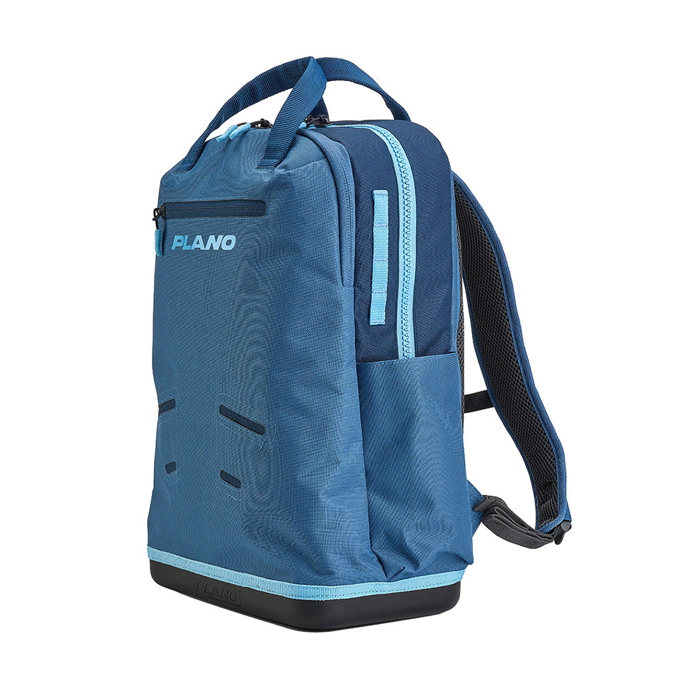 Plano Weekend Tackle Backpack - Wave | Waterproof Fishing Gear Bag with Organized Storage