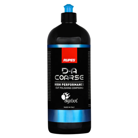 RUPES D-A Coarse High Performance Cut Polishing Compound 33.8 oz * Rapid Defect Removal for All Paint Types - 9.DACOARSE