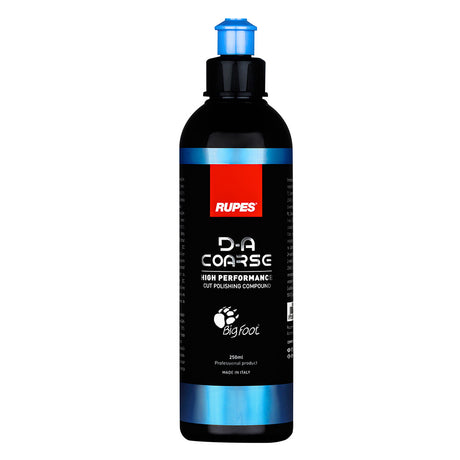 RUPES D-A Coarse High Performance Cut Polishing Compound 8.5oz - Fast Cutting and Defect Removal - 9.DACOARSE250