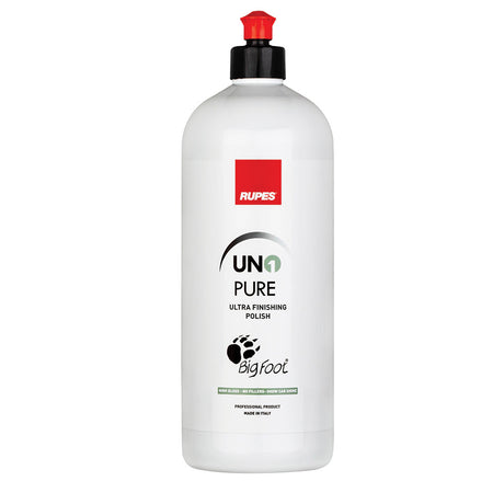 RUPES Uno Pure Ultra-Fine Finishing Polish 33.8oz * High-Gloss Automotive and Detailing Polish - 9.PURE