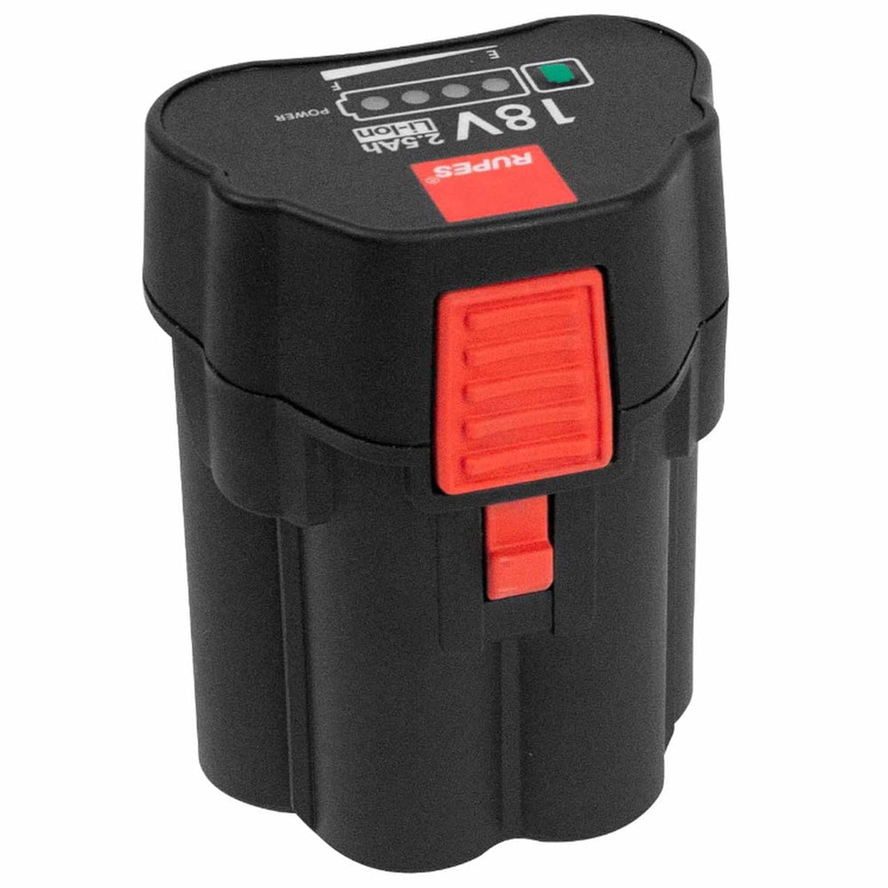 RUPES HLR75 Mini Rechargeable Power Pack - 18V, 2.5AH - 9HB180LT