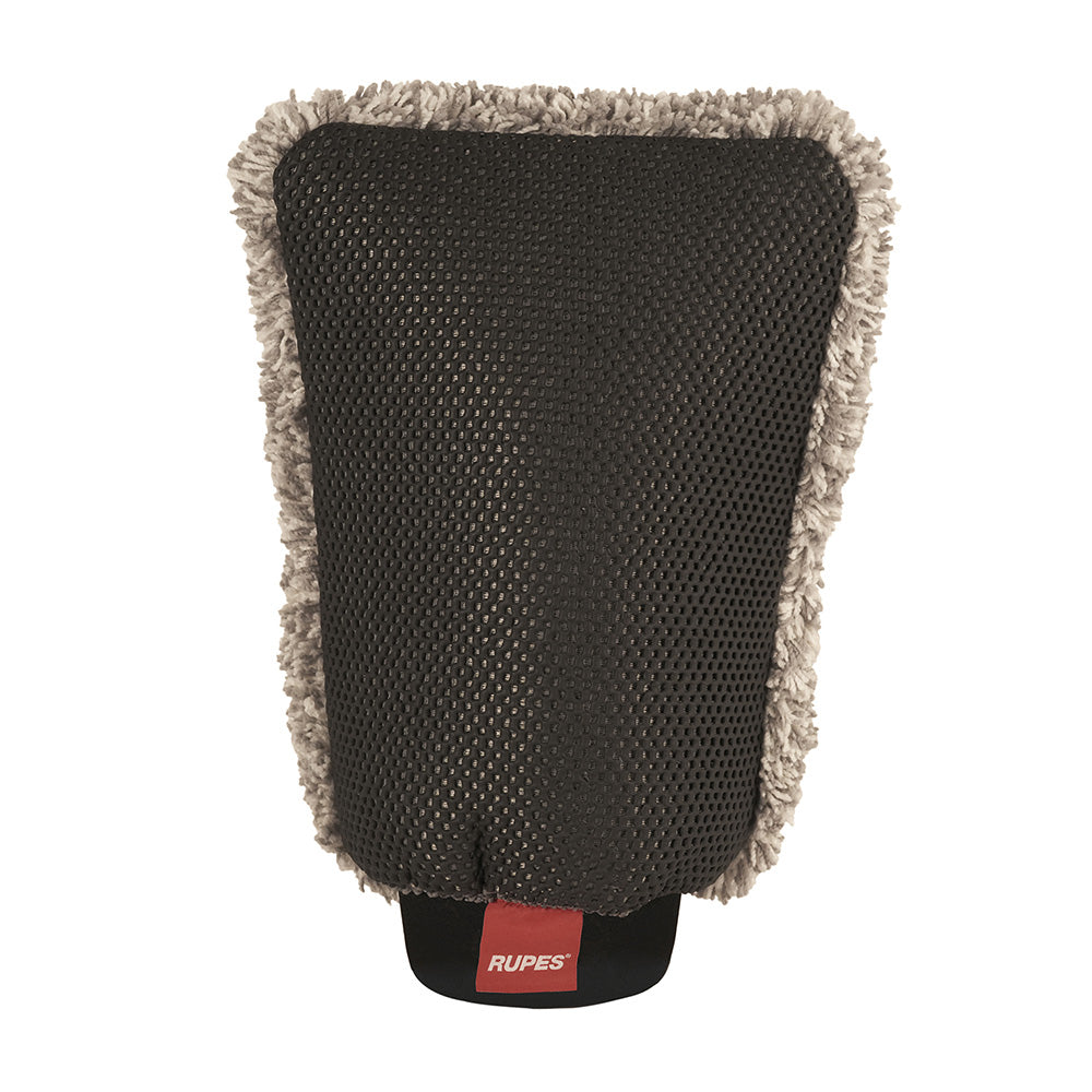RUPES Wash & Decontamination Mitt - Dual-Action Microfiber and Synthetic Clay for Vehicle Cleaning - 9.CLAYMITT