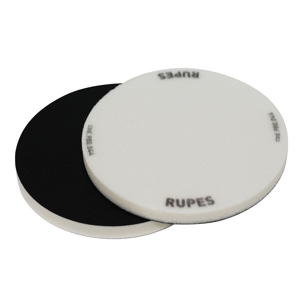 RUPES Foam Interface Pad 125mm No Holes 12mm - 2-Pack for Improved Sanding Performance - 980.044