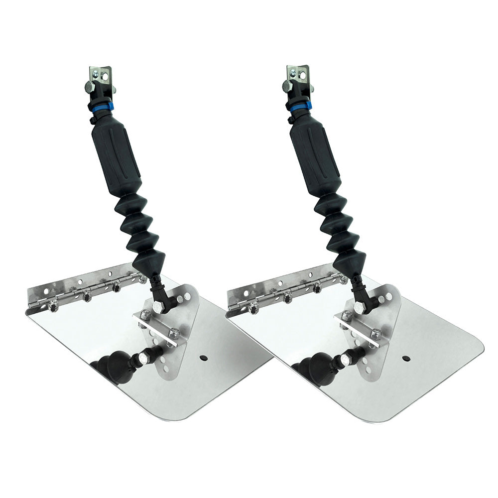 Lectrotab Smart Tab Trim Tabs 9 x 8 for 12-16 ft Boats with 40-80 HP - ST980-40