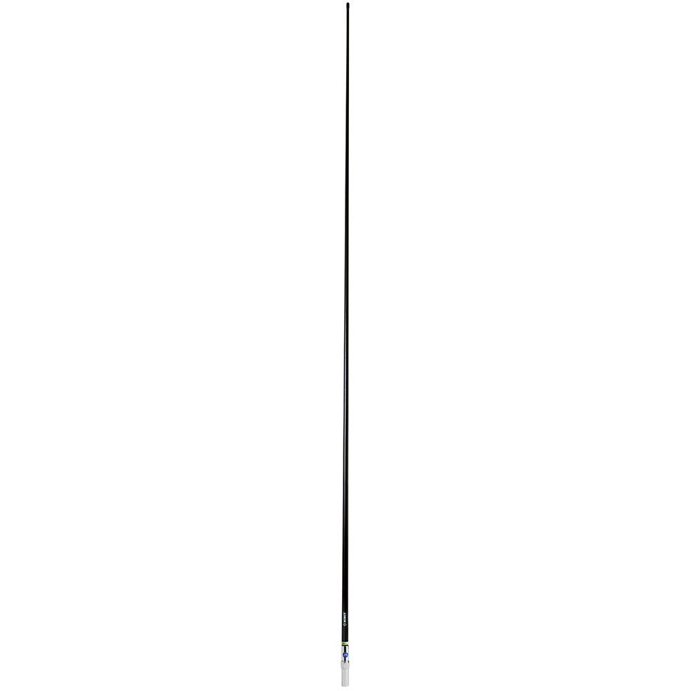 Scout 8' QuickFit Black VHF Antenna with 16.4 ft Cable and FME Quick 6 Foam Filled Brass & Copper Element - PF AN NVHF00042T