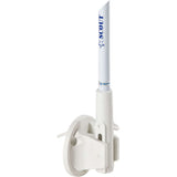Scout 5' white VHF antenna with 3dB gain, lift and lay mount, and 5m RG-58 cable