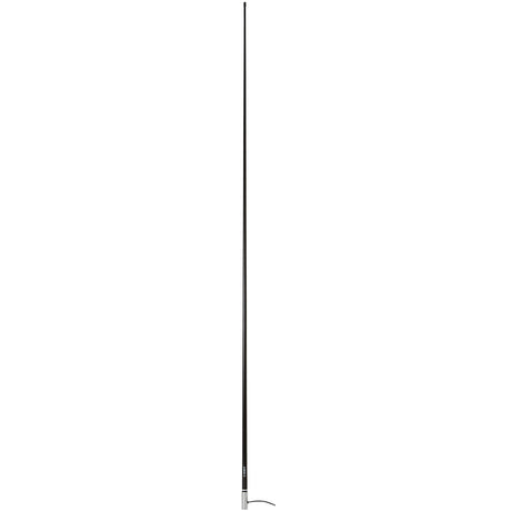 Scout 8' Black VHF Antenna with 6dB Gain, Stainless Steel Ferrule, 5M RG-58 Coax Cable and PL-259 Connector - PF AN NVHF00009T