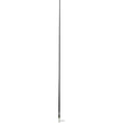 Scout 8' Black VHF Antenna 6dB Heavy Stainless Steel Ferrule w/6M RG-8x Includes PL-259 Heavy Duty Offshore Antenna KS-43 - PF AN NVHF00021T