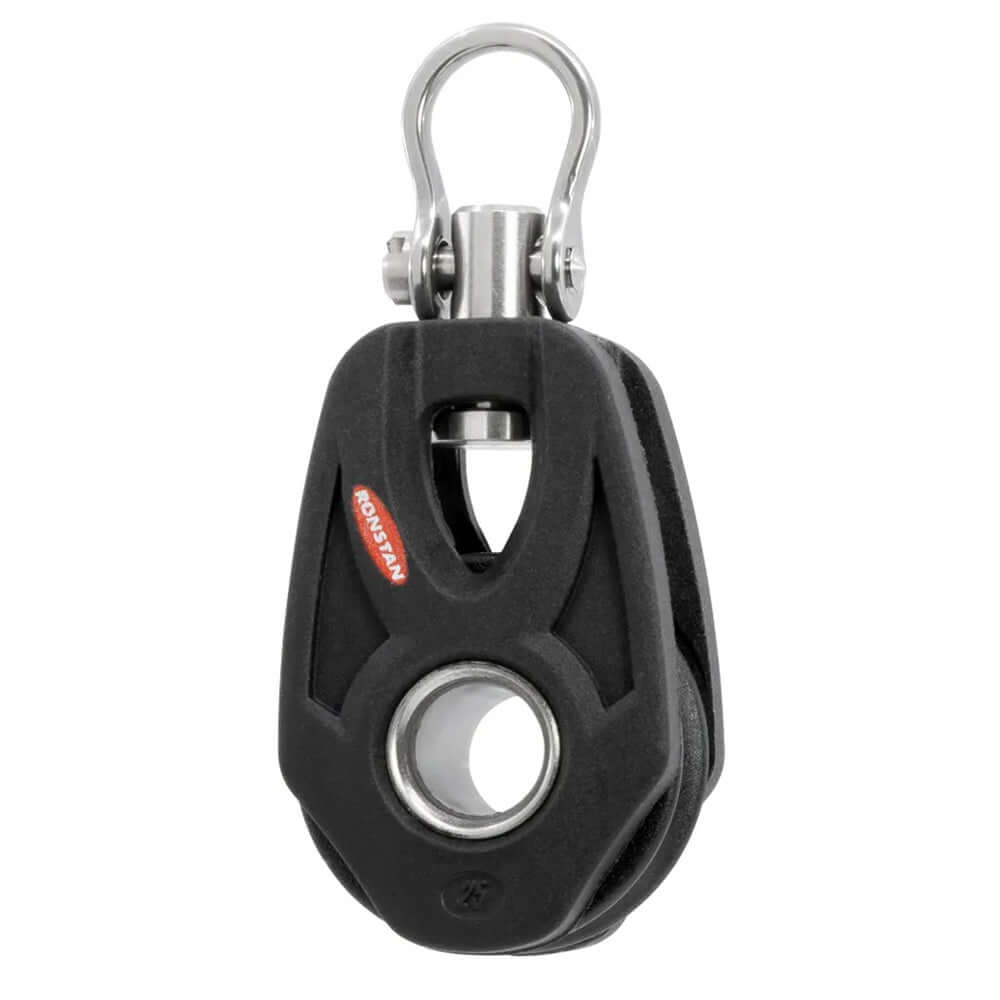 Ronstan Series 25 Ball Bearing Orbit Block - Becket & Swivel Shackle - RF28100