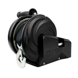 Powerwinch Select Series Winch 2,000lb, 2 Speed, 6" Crank Arm - Carbon Black - 21400-W-2000-6-B-R